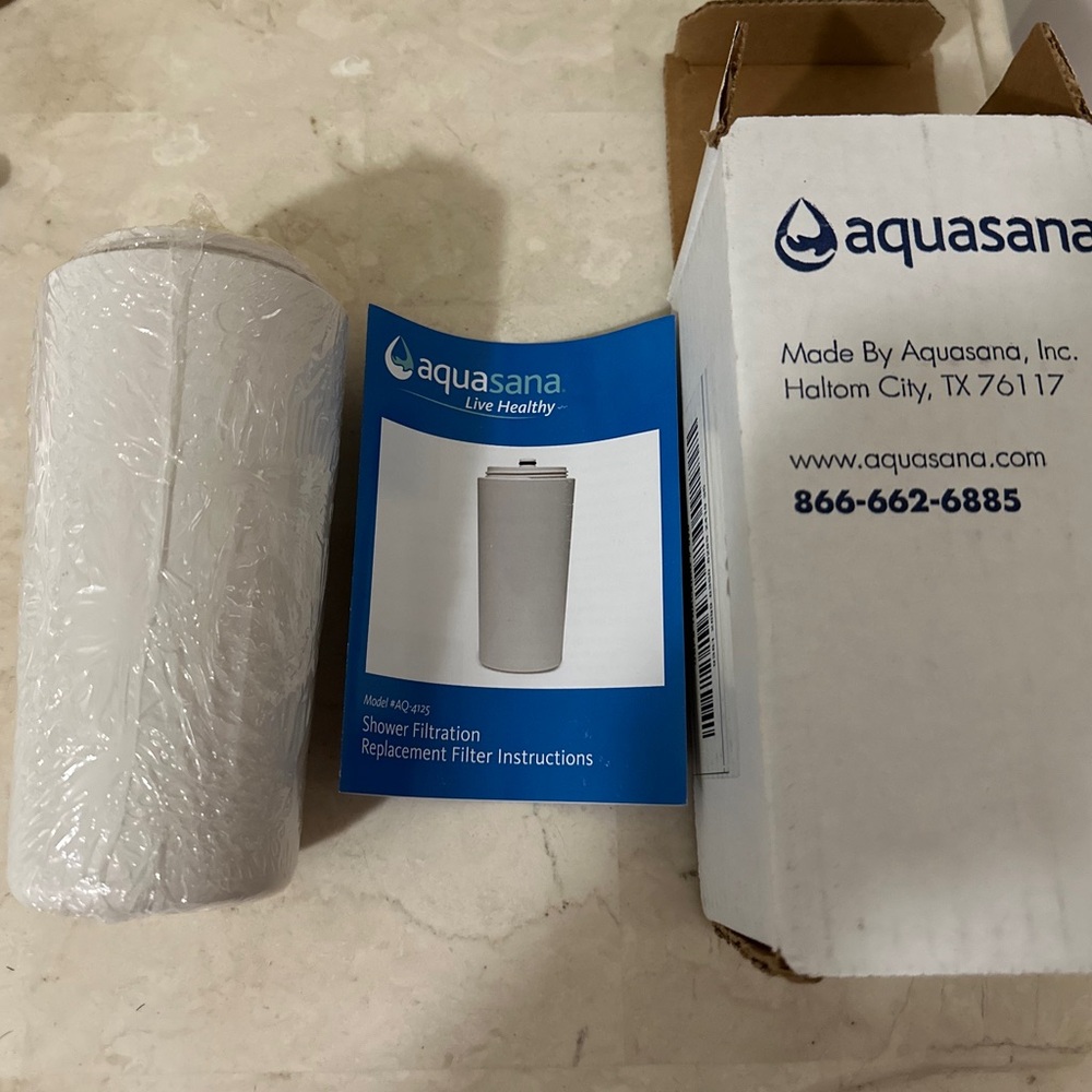 4 aquasana shower filters